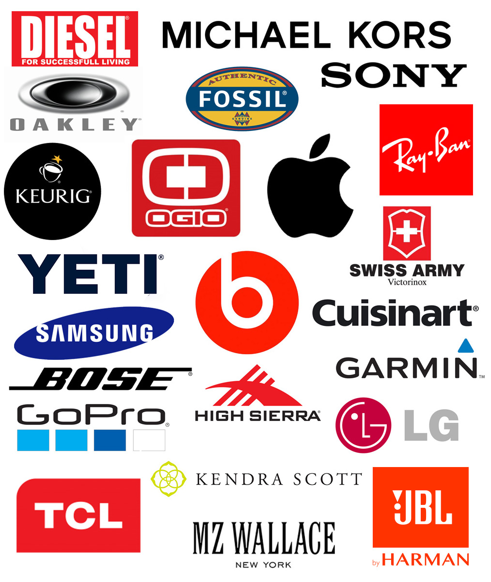 Brand names and product / service categories